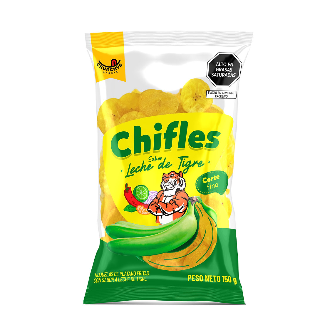 CHIFLE LECHE DE TRIGRE 150g
