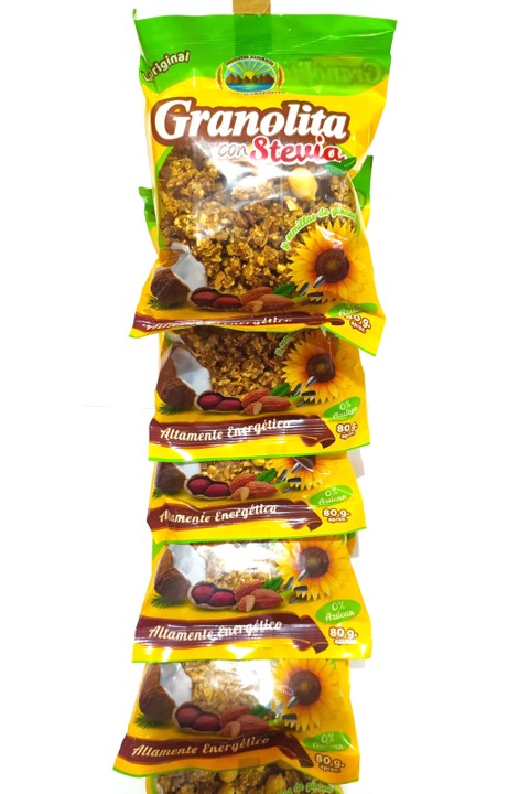 GRANOLITA CON STEVIA 80g