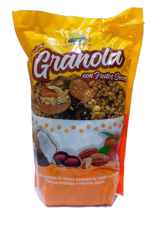 GRANOLA CON FRUTOS SECOS 500g