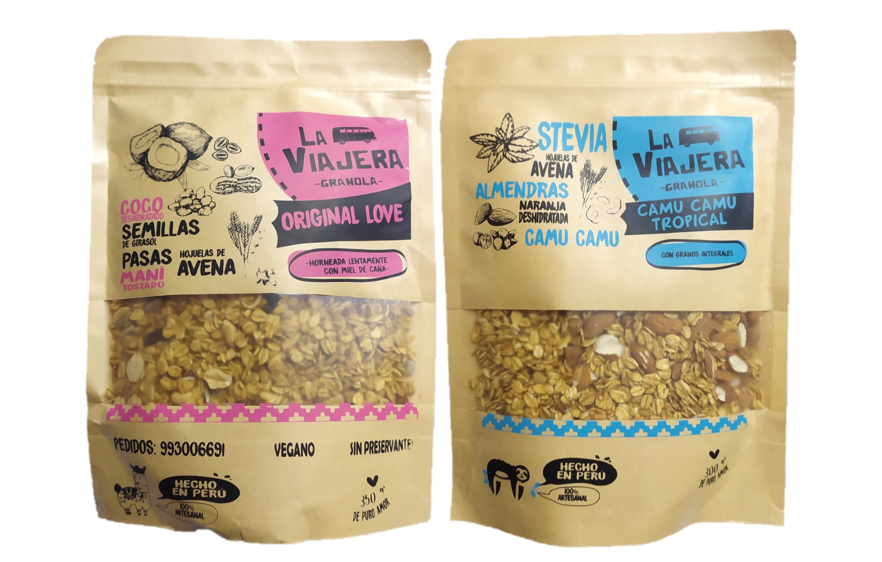 GRANOLA ARTESANAL VIAJERA 300g