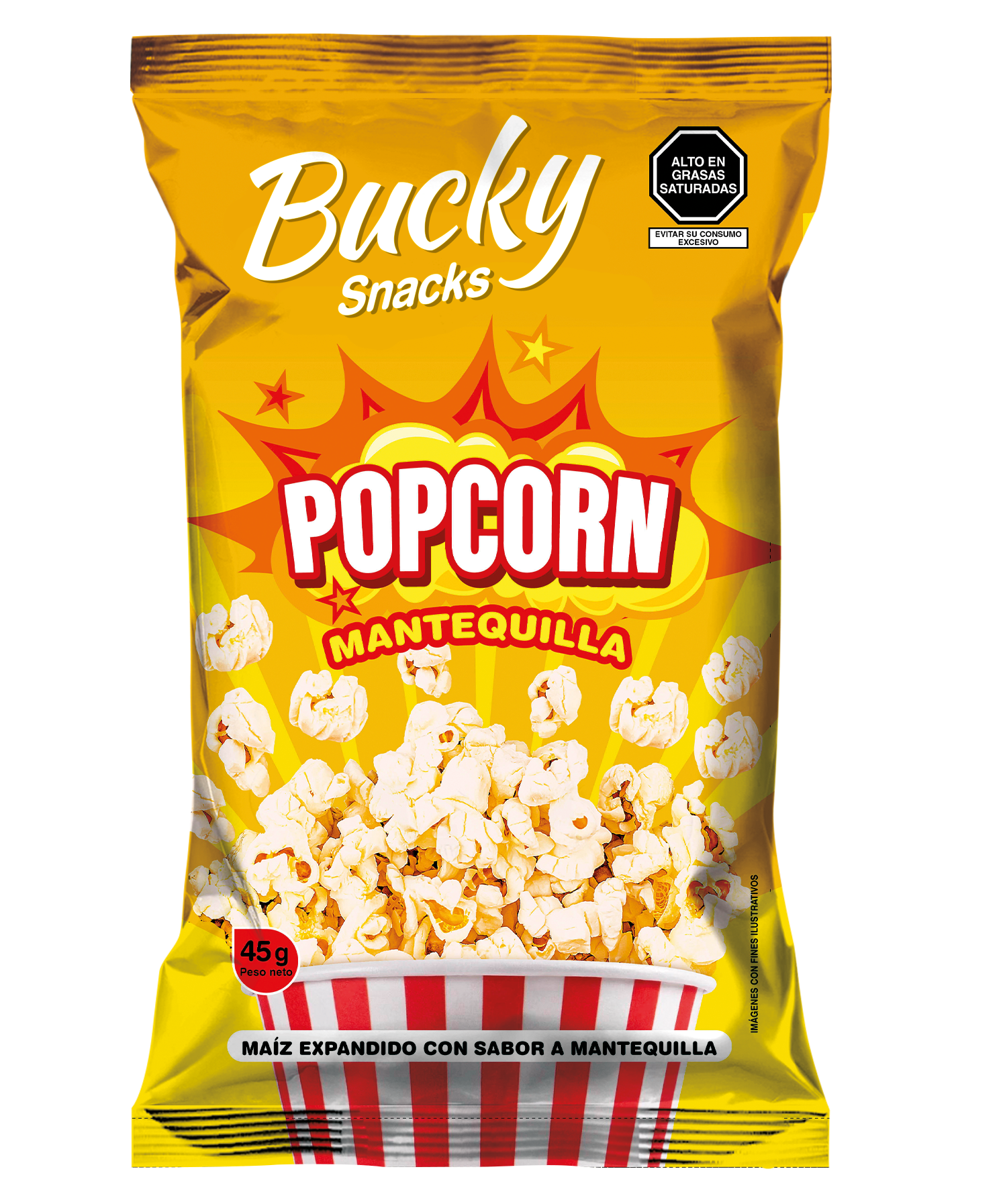 POPCORN MANTEQUILLA 45g