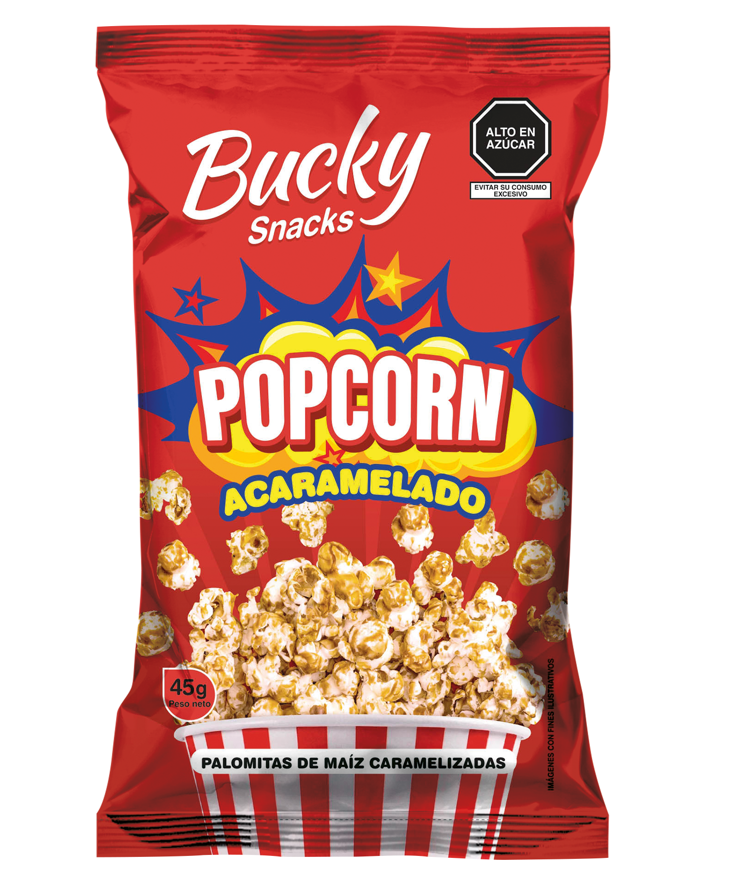 POPCORN CARAMELO 45g